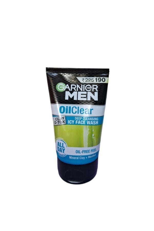 GARNIER FACE WASH MAN OIL CLEAR 100ML