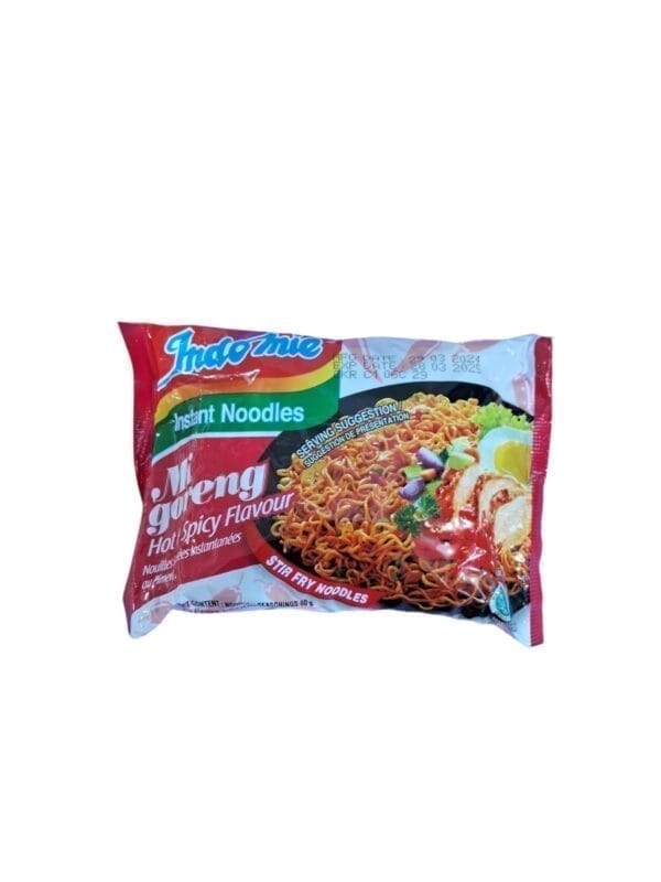 INDOMIE NOODLES MI GORENG HOT & SPICY 80G