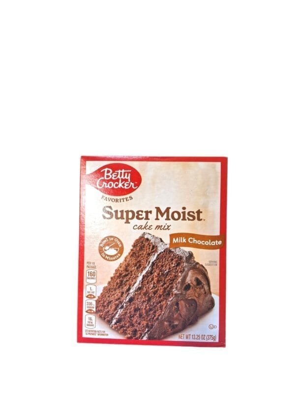 BETTY SUPER MOIST CAKE MIX MILK CHOCOLATE 375G