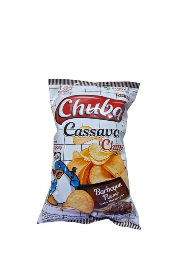 CASSAVA CHIPS CHUBA BBQ 60G