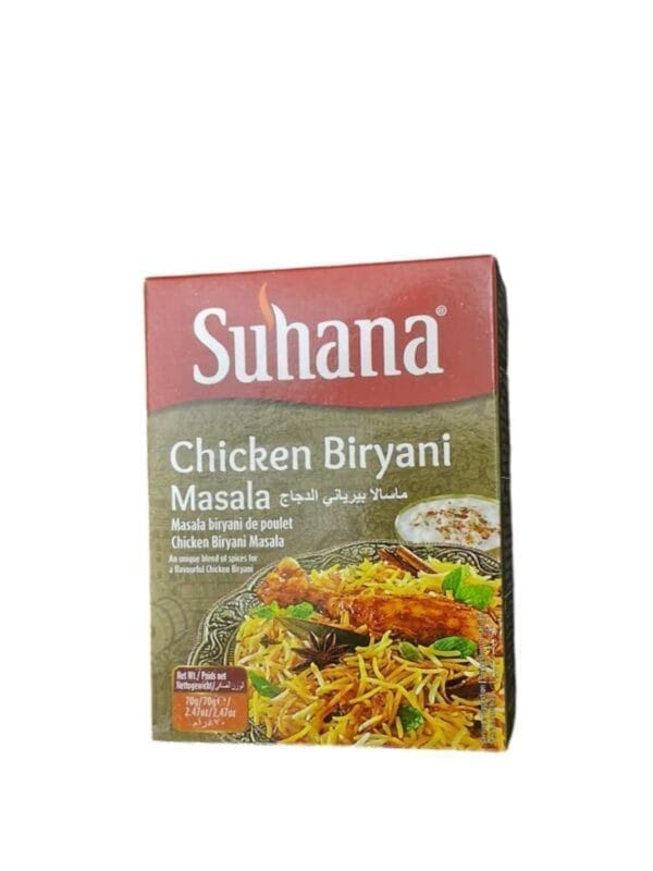 SUHANA MASHALA POWDER CHICKEN BIRYANI 70G