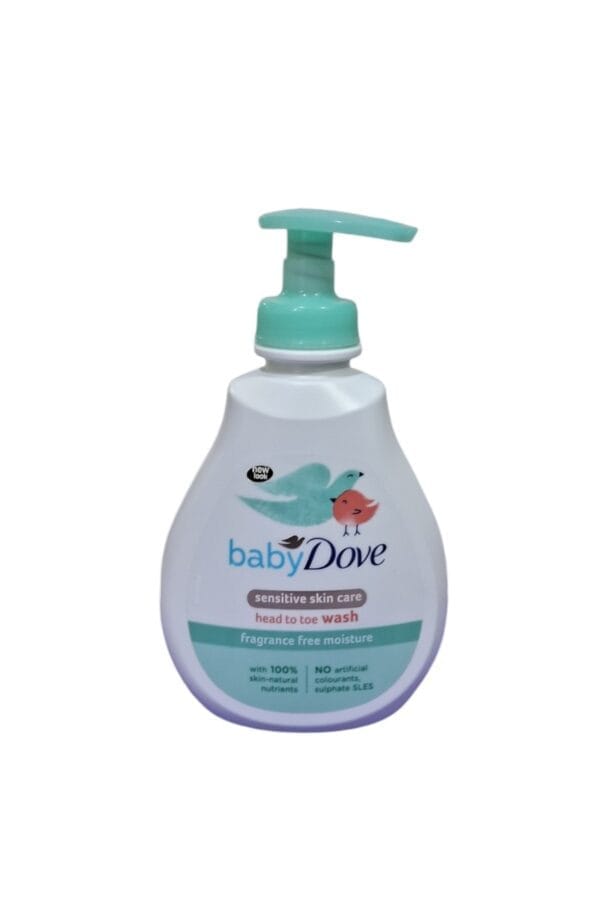 DOVE BABY BODY WASH HEAD TO TOE RICH MOISTURE 200ML