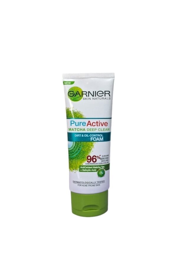 GARNIER FACE FORM PURE ACTIVE MATCHA DEEP CLEAN 100ML