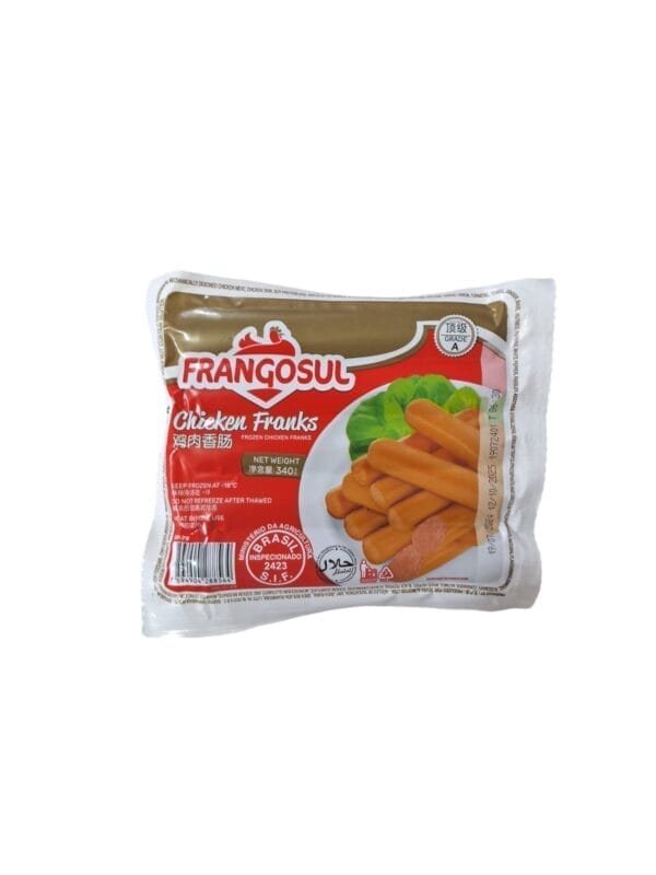 SAUSAGE CHICKEN FRANKS 340G