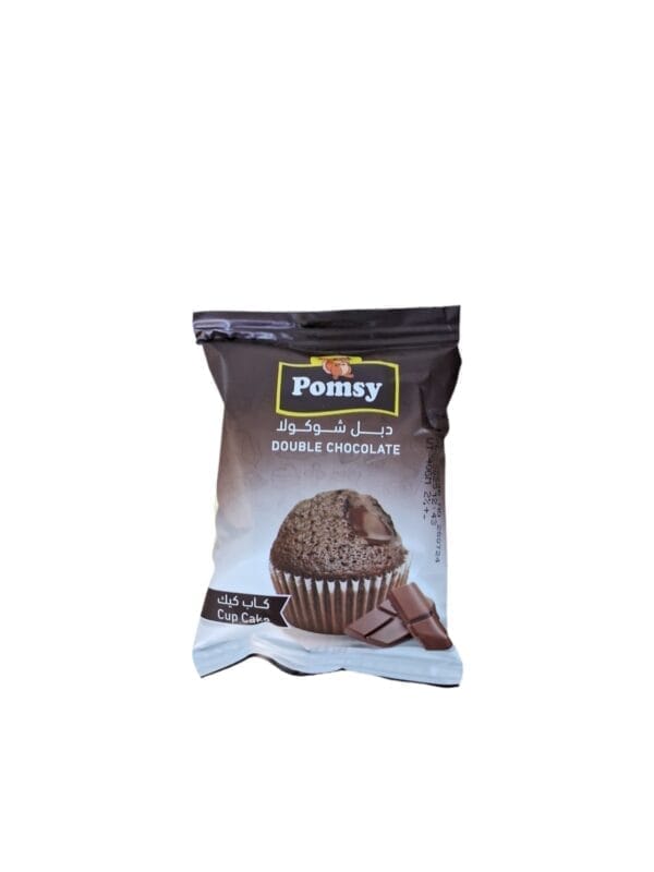 POMSY CUP CAKE DOUBLE CHOCOLATE 40G