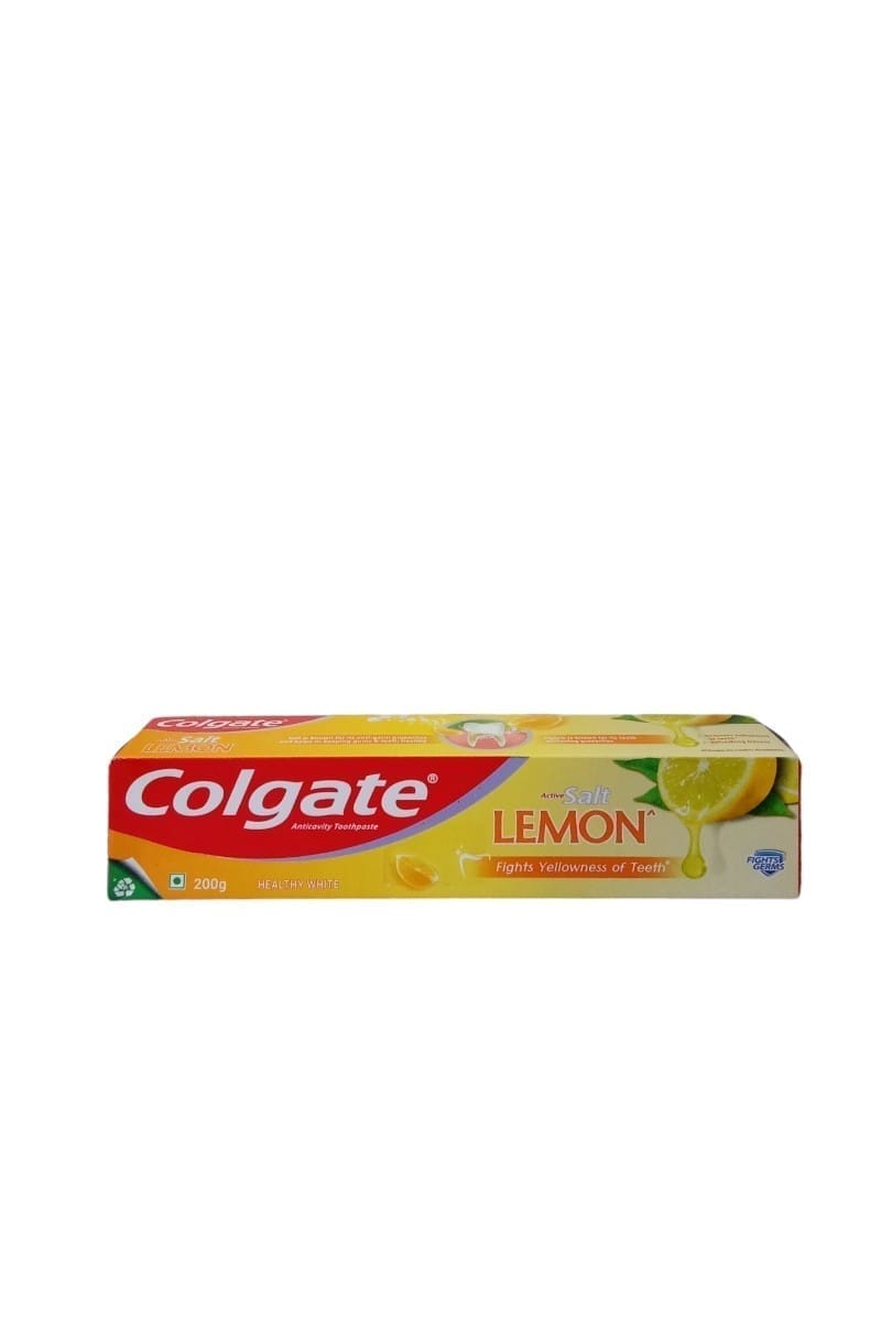 GOLGATE TOOTHPASTE ACTIVE SALT LEMON 200G - Image 2