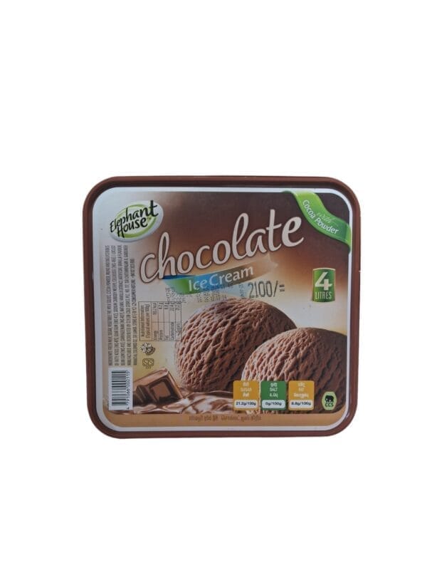 ELEPHANT ICE CREAM CHOCOLATE 4LTR