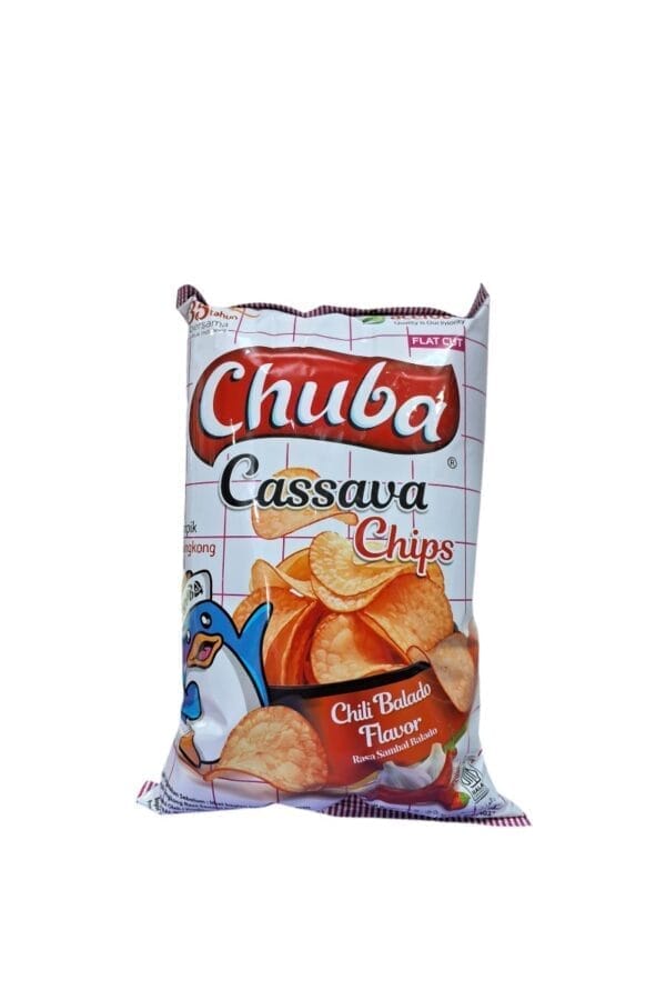 CASSAVA CHIPS CHUBA CHILLI 60G