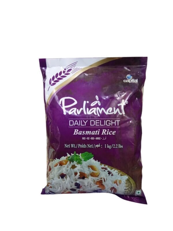 PARLIAMENT RICE BASMATI DAILY DELIGHT 1KG