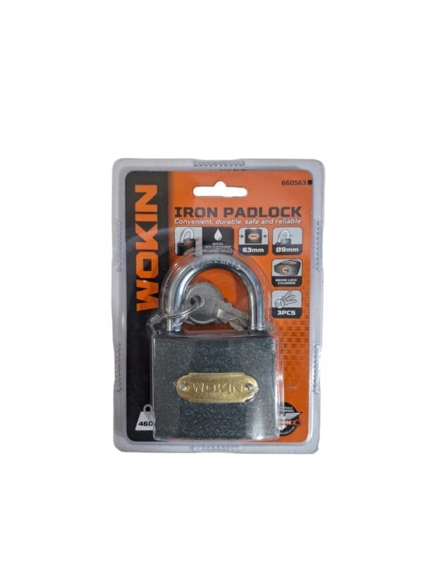 WOKIN PADLOCK 63MM  660563