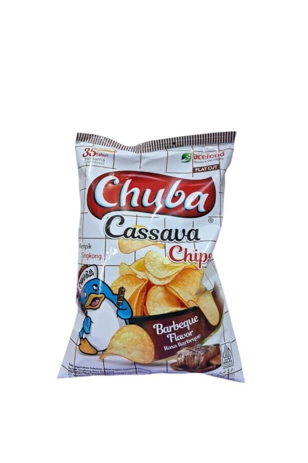 CASSAVA CHIPS CHUBA BBQ 140G