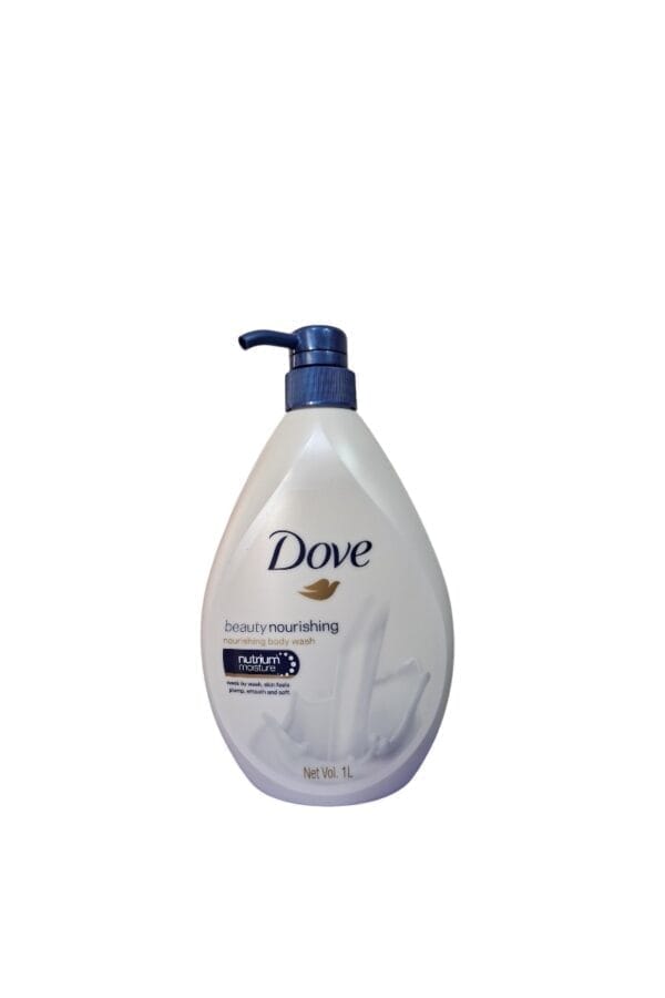 DOVE BEAUTY NOURISHING BODY WASH 1L