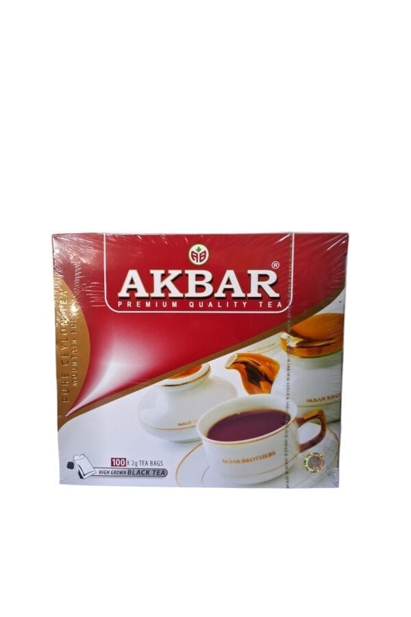 AKBAR TEA BAGS NORMAL 100BAG