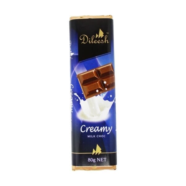 DILEEH BAR CHOC MILK 80G - Image 2