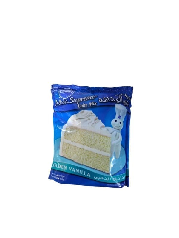 PILLSBURY VANILLA CAKE MIX 485G