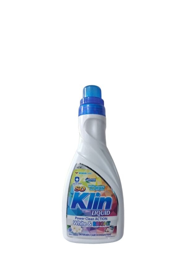 SOKLIN LIQUID DETERGENT WHITE 1L