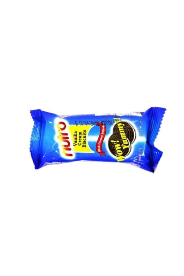 NUTRO VANILLA CRM BISCUITS WOW YUMMY  27G