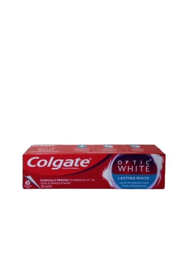 COLGATE TOOTHPASTE OPTIC WHITE LASTING 75ML