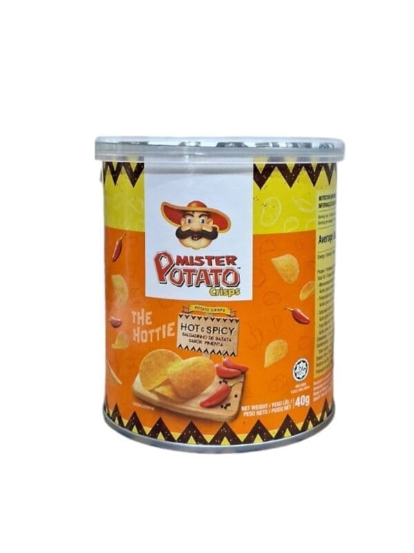 MR POTATO CHIPS HOT N SPICY 40G