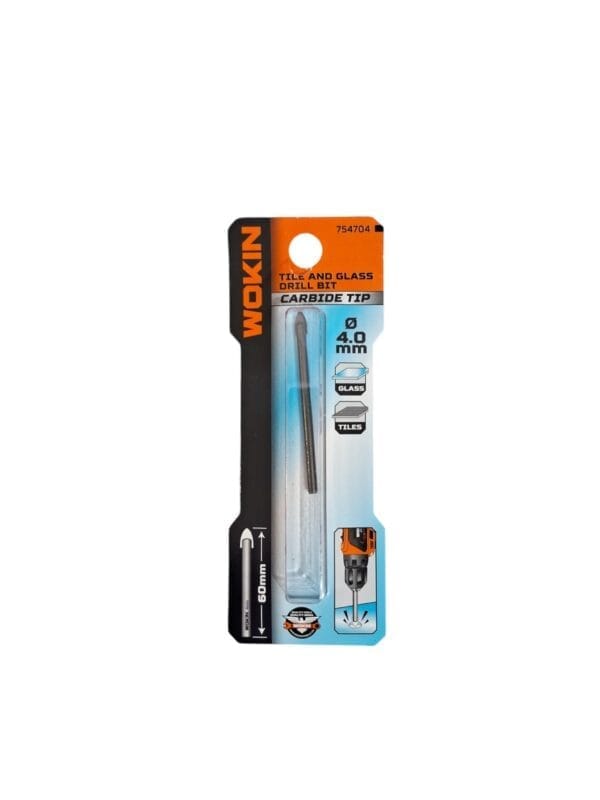 WOKIN TILE AND GALSS DRILL BIT 4MM