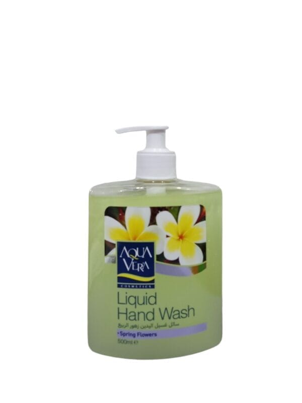 AQUAVERA LIQUID HAND WASH SPRING FLOWER 500ML