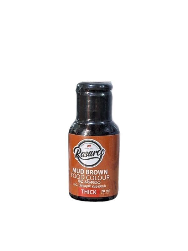 FOOD COLORS MUD BROWN 28ML