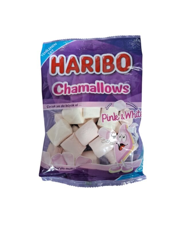 HARIBO CHAMALLOWS PINK & WHITE 70G