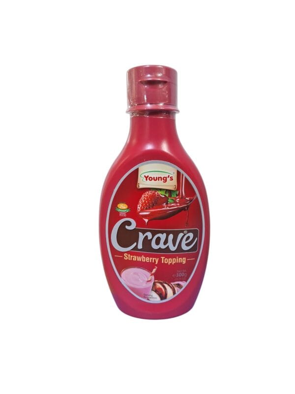 YOUNGS CRAVE STRAWBERRY TOPPING 300G