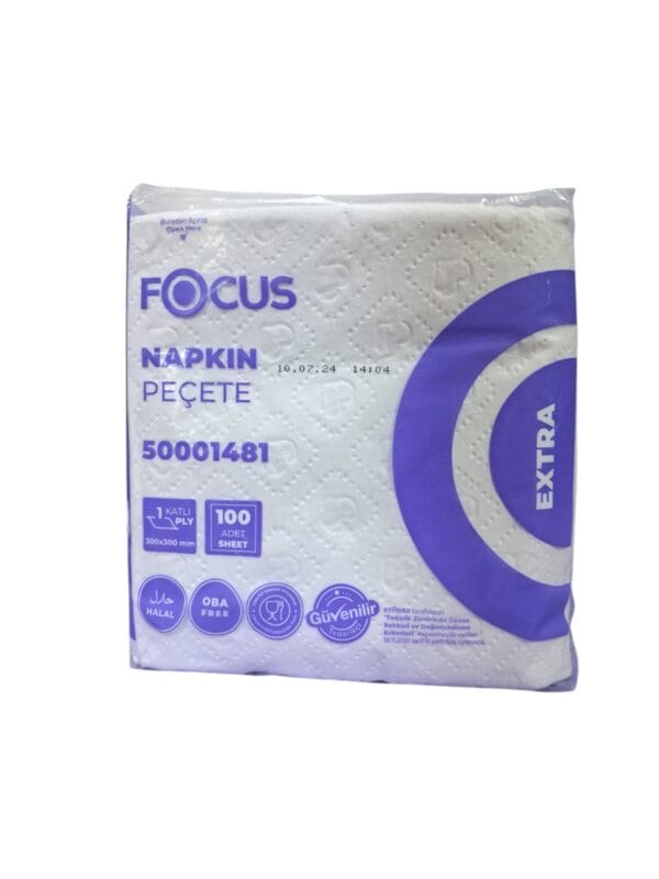 FOCUS NPAKIN 30X30 (100 SHEET)