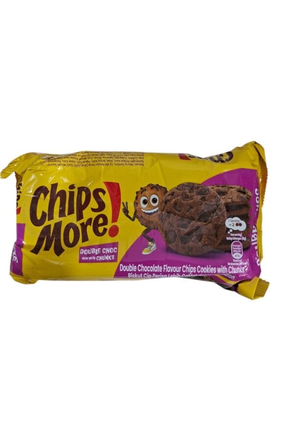 CHIPS MORE DOUBLE CHOCO 135G