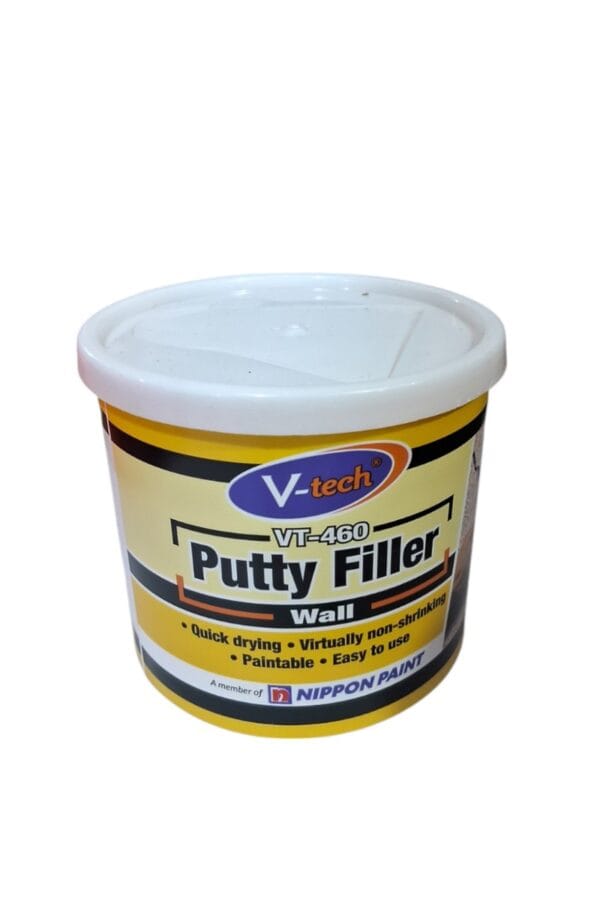 V-TECH WOOD PUTTY, WHITE, 500G