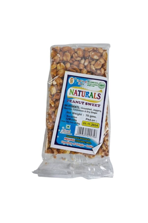 NATURAL PEANUT SWEET 70G