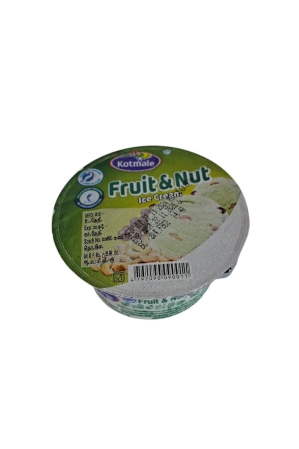 KOTMALE ICE CREAM CUP FRUIT & NUT 80ML