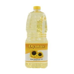DYANAS PURE SUNFLOWER OIL 1.8L.