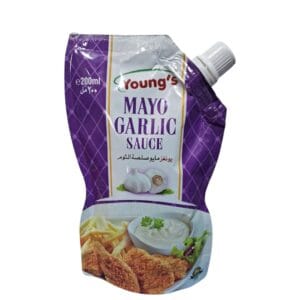 YOUNGS NAYO GARLIC SAUCE 200ML
